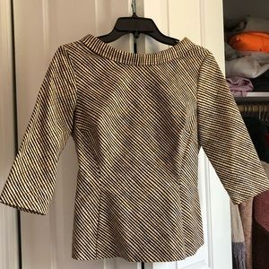 boden yellow, pink and black top